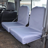 Land Rover Defender 90 110 - 1983-2007 Rear Set Of 2 Dicky Folding Seat Covers - Grey